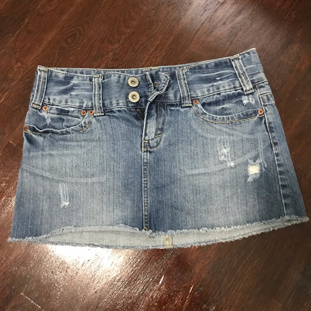 Jean skirt🔴